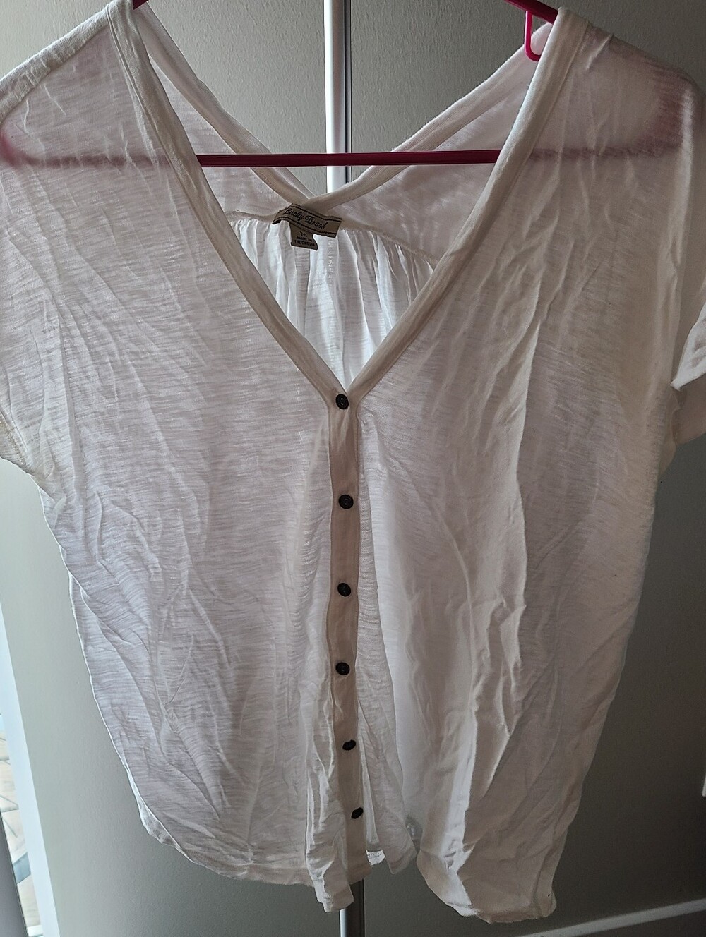 Breezy White Lucky Brand Top